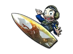 Sticker | Dragon Lore Surf Ava (Foil)