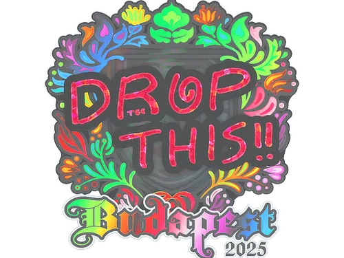 Sticker | drop (Holo) | Budapest 2025