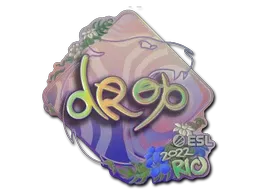 Sticker | drop (Holo) | Rio 2022