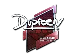 Sticker | dupreeh (Foil) | Boston 2018