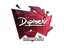 Sticker | dupreeh (Foil) | Cologne 2016