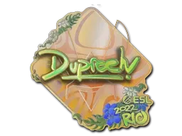 Sticker | dupreeh (Holo) | Rio 2022