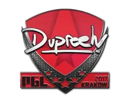 Sticker | dupreeh | Krakow 2017