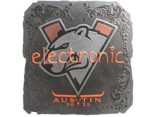 Sticker | electronic (Foil) | Austin 2025