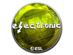 Sticker | electronic (Foil) | Katowice 2019