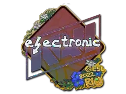 Sticker | electronic (Glitter) | Rio 2022