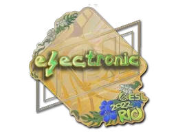 Sticker | electronic (Holo) | Rio 2022