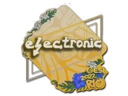 Sticker | electronic | Rio 2022