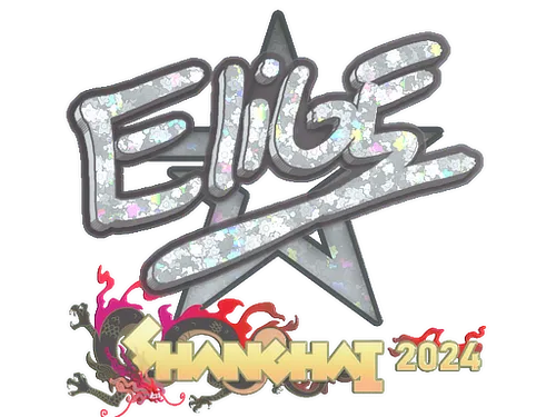 Sticker | EliGE (Glitter) | Shanghai 2024