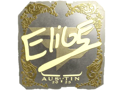 Sticker | EliGE (Gold) | Austin 2025