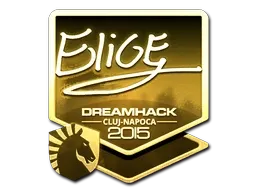 Sticker | EliGE (Gold) | Cluj-Napoca 2015