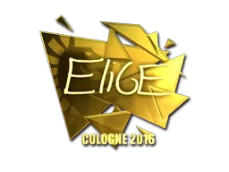 Sticker | EliGE (Gold) | Cologne 2016