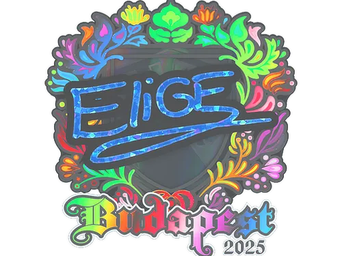 Sticker | EliGE (Holo) | Budapest 2025