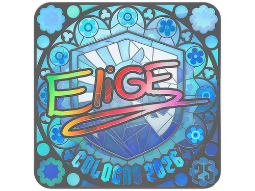 Sticker | EliGE (Holo, Ranked) | Cologne 2026