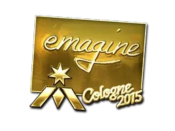 Sticker | emagine (Gold) | Cologne 2015