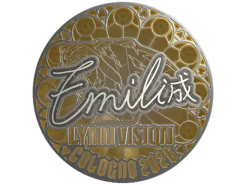 Sticker | EmiliaQAQ (Foil) | Cologne 2026