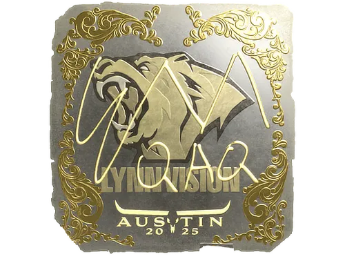 Sticker | EmiliaQAQ (Gold) | Austin 2025