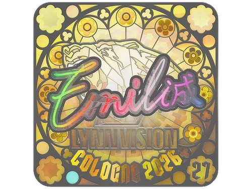 Sticker | EmiliaQAQ (Holo, Ranked) | Cologne 2026