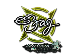 Sticker | es3tag (Glitter) | Antwerp 2022