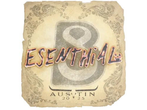 Sticker | esenthial | Austin 2025