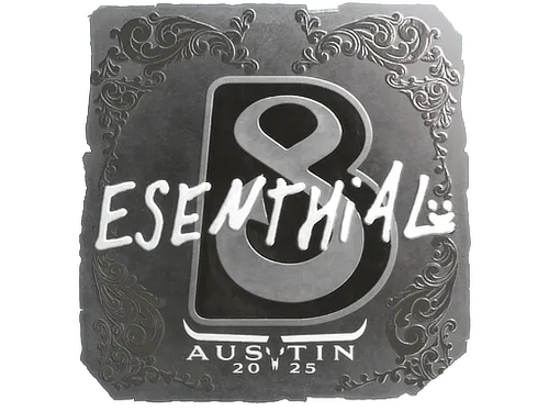 Sticker | esenthial (Foil) | Austin 2025