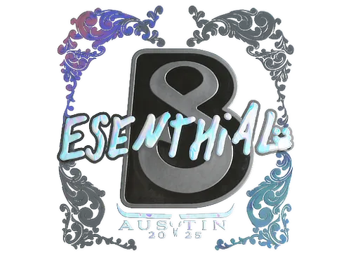 Sticker | esenthial (Holo) | Austin 2025