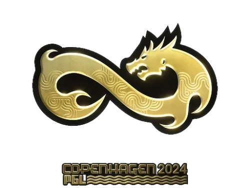 Sticker | Eternal Fire (Gold) | Copenhagen 2024