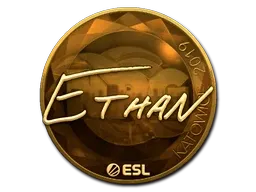 Sticker | Ethan (Gold) | Katowice 2019