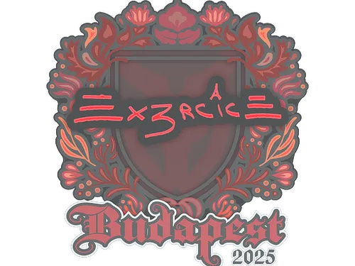 Sticker | Ex3rcice | Budapest 2025