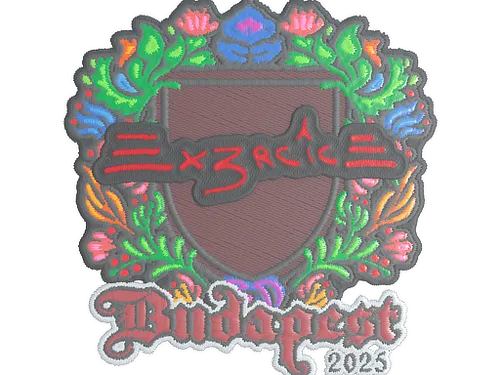 Sticker | Ex3rcice (Embroidered) | Budapest 2025