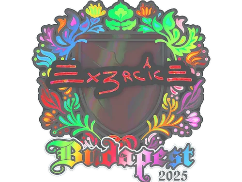Sticker | Ex3rcice (Holo) | Budapest 2025