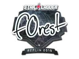 Sticker | f0rest (Foil) | Berlin 2019