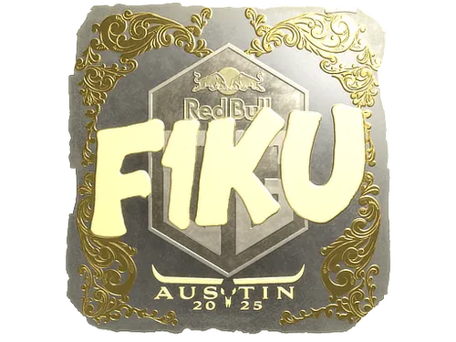 Sticker | F1KU (Gold) | Austin 2025