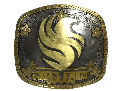 Sticker | Falcons (Gold) | Austin 2025