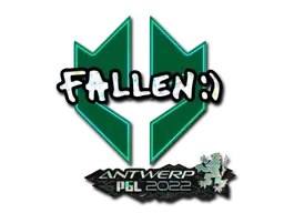 Sticker | FalleN (Glitter) | Antwerp 2022