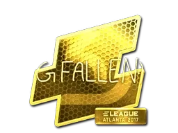 Sticker | FalleN (Gold) | Atlanta 2017