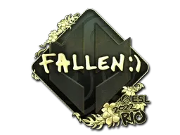 Sticker | FalleN (Gold) | Rio 2022