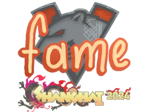 Sticker | fame | Shanghai 2024