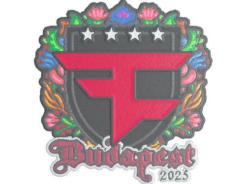 Sticker | FaZe Clan (Embroidered) | Budapest 2025