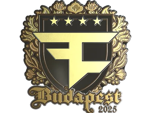 Sticker | FaZe Clan (Gold) | Budapest 2025