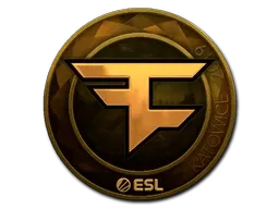 Sticker | FaZe Clan (Gold) | Katowice 2019