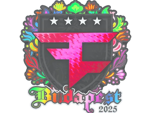 Sticker | FaZe Clan (Holo) | Budapest 2025