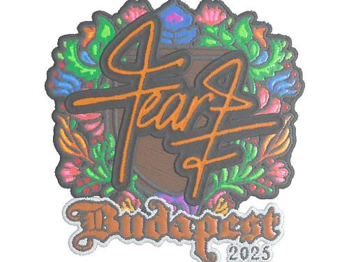 Sticker | fEAR (Embroidered) | Budapest 2025