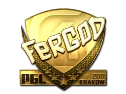 Sticker | fer (Gold) | Krakow 2017