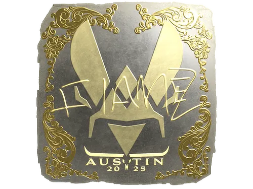 Sticker | FlameZ (Gold) | Austin 2025