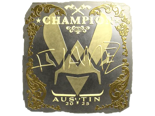 Sticker | FlameZ (Gold, Champion) | Austin 2025
