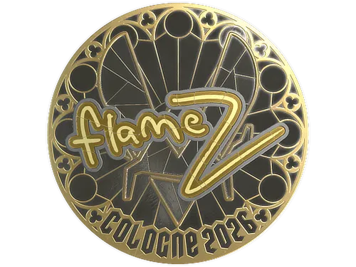 Sticker | FlameZ (Gold) | Cologne 2026