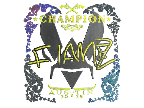 Sticker | FlameZ (Holo, Champion) | Austin 2025