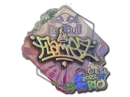 Sticker | FlameZ (Holo) | Rio 2022