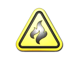 Sticker | Flammable (Foil)